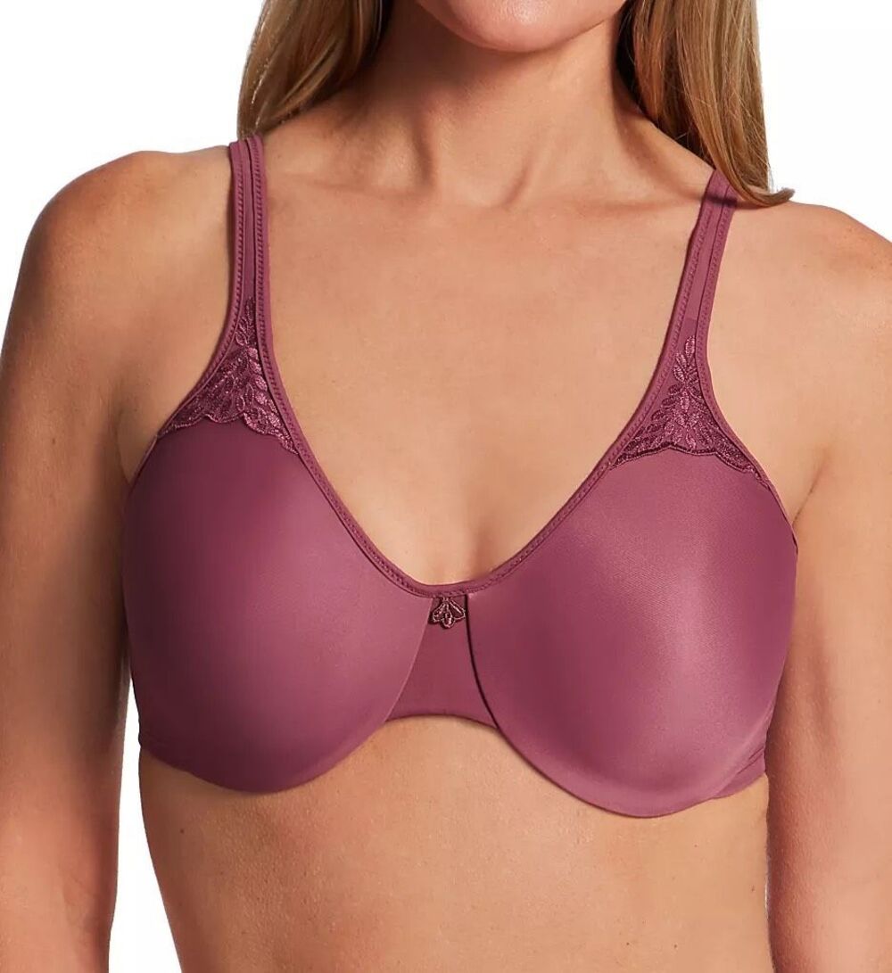 Bali Passion for Comfort Minimizer Underwire Bra Rustic Berry 36C